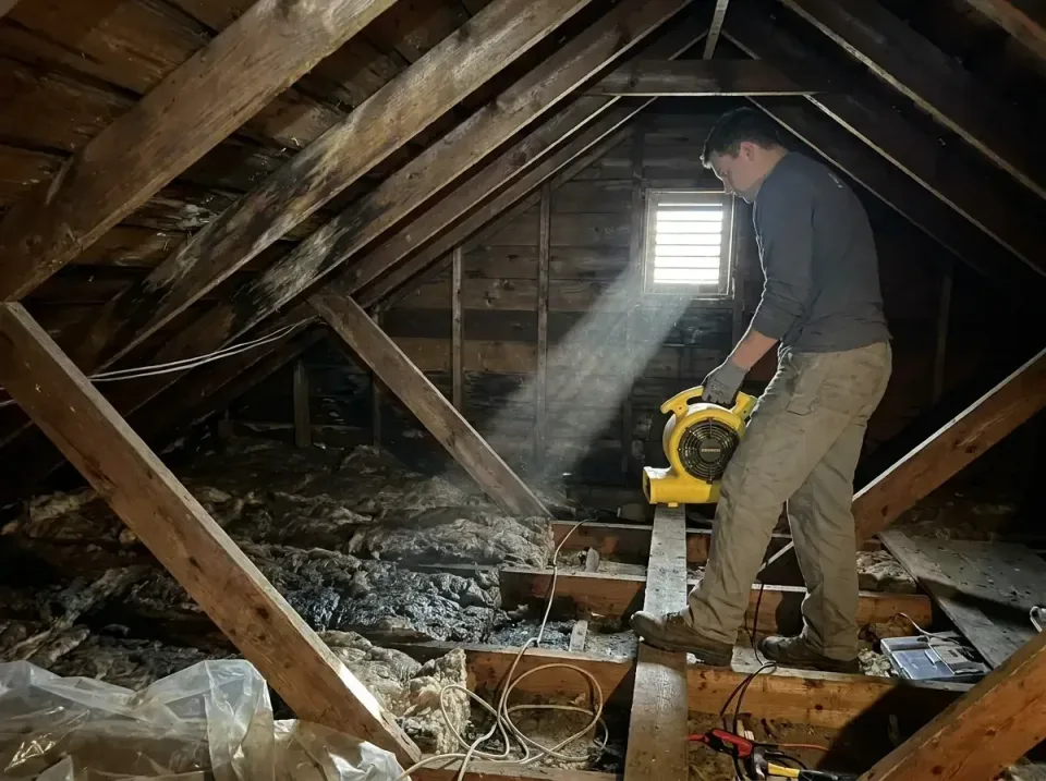 attic-water-damage-drying-proc-007 — frequently asked questions, Emergency Water Extraction & 24/7 Flood Response in Lexingt…